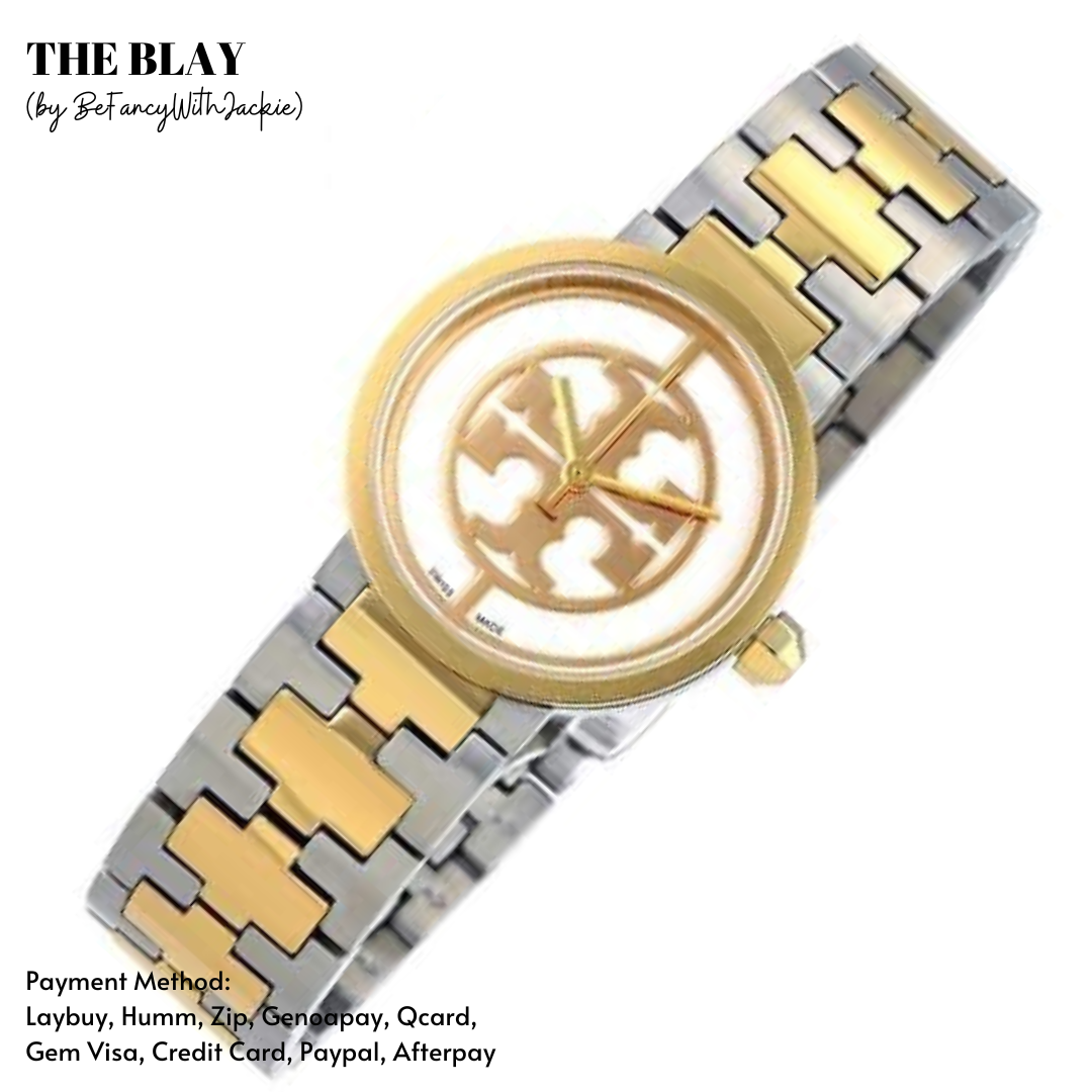 Tory Burch Reva Watch Two-tone Gold/Stainless Steel – The Blay